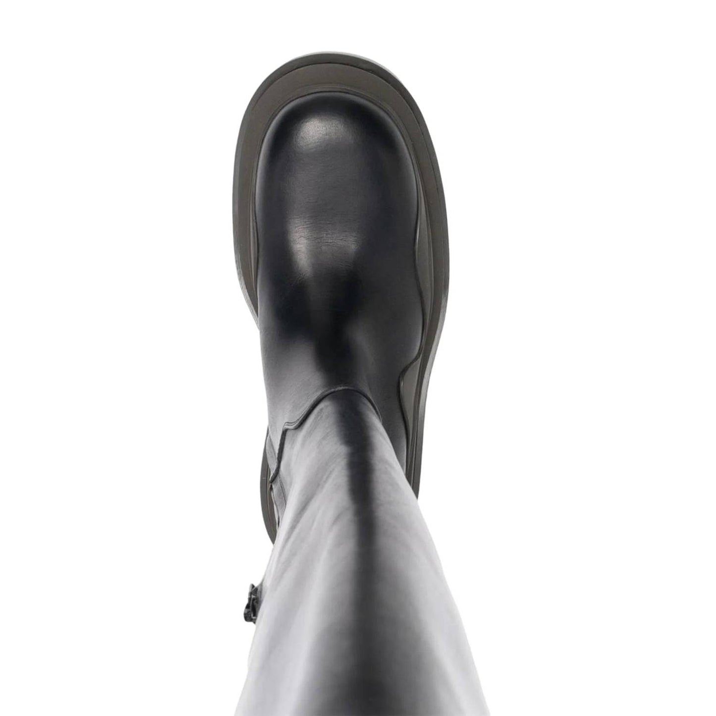 Women's Tire Knee-high Leather Boots