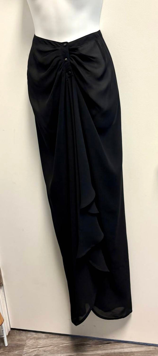 Pre-loved Women's Vintage Draped Poly Long Sarong With 3 Buttons