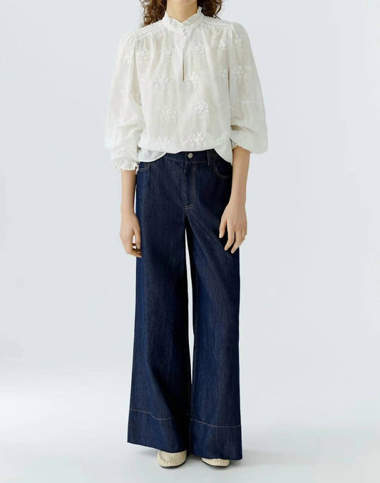 Floral Embroidered Blouse