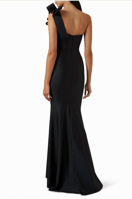 One Shoulder Fitted Long Dress