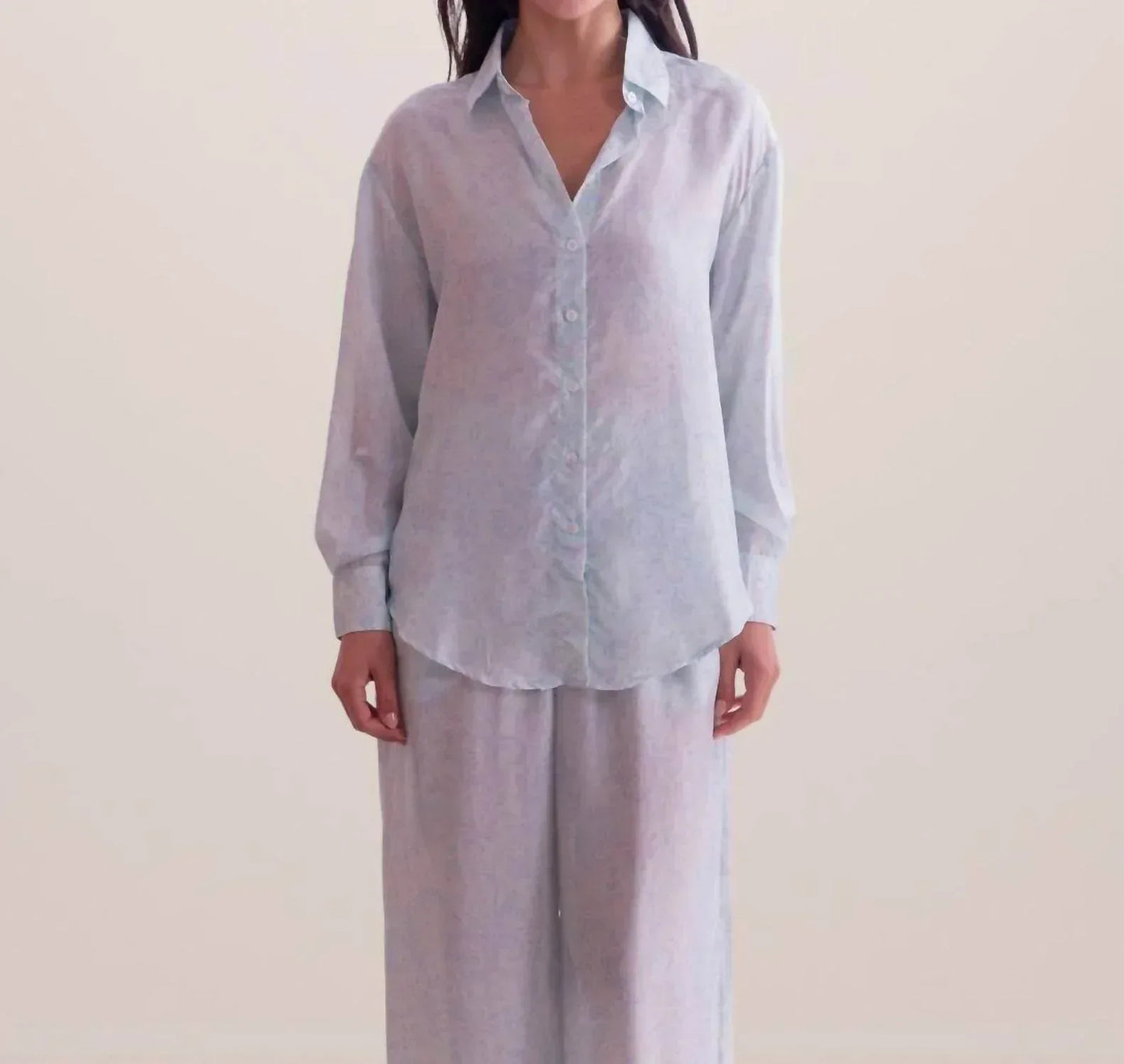 Les Néobourgeoises - Neo Bloom Silk Shirt - Rack Hunt