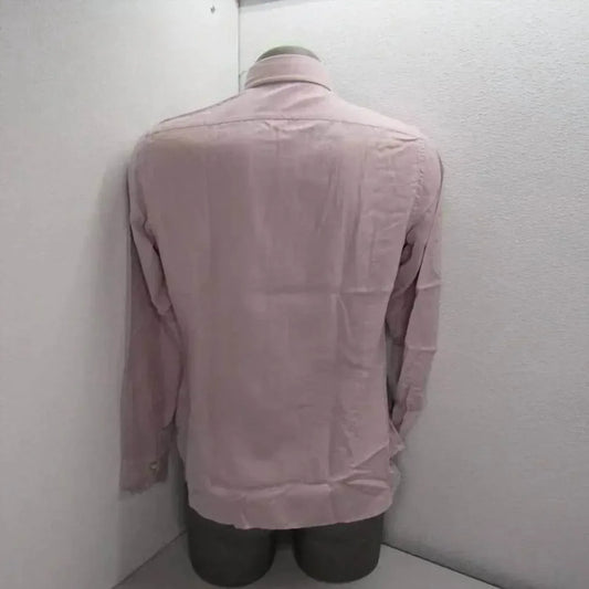 GUGLIELMINOTTI - Men's Long Sleeve Collared Cotton Button Shirt - Rack Hunt