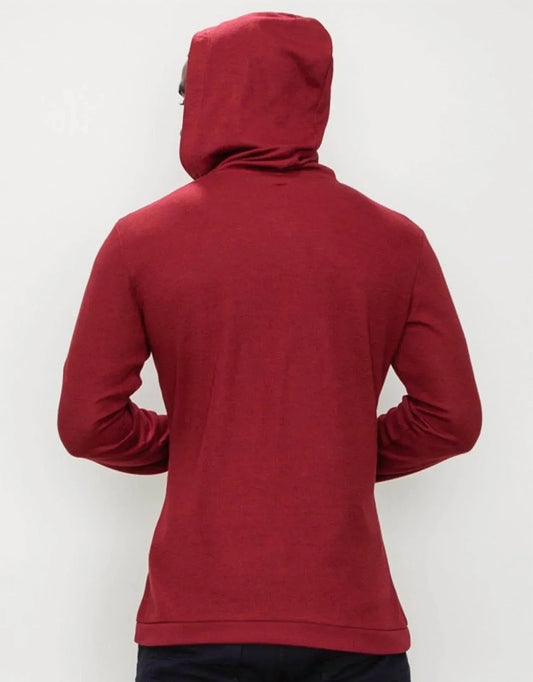 Zexi - Thermal Hooded Henley Top - Rack Hunt
