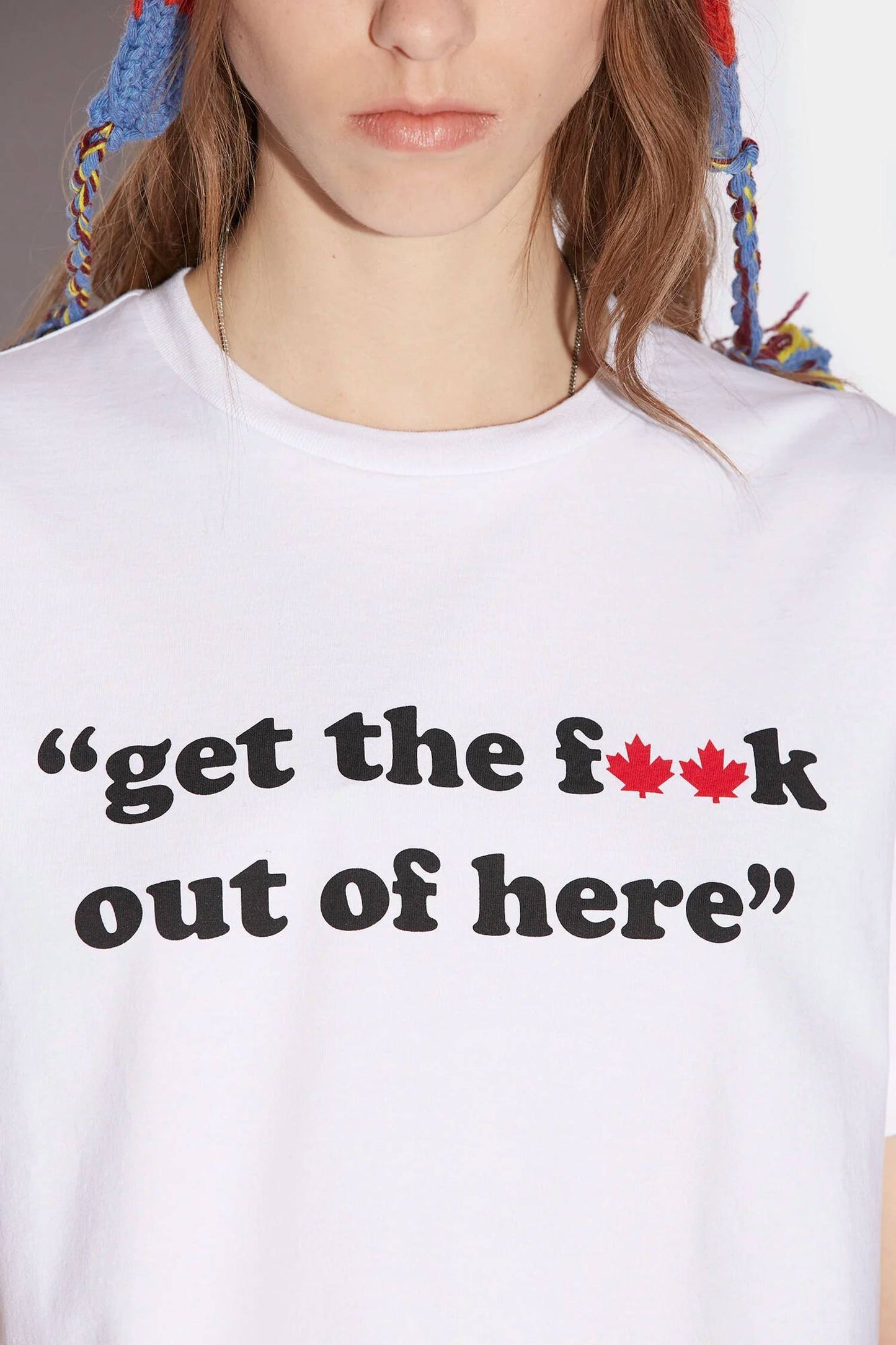 Women's Gtfo Slogan T-shirt