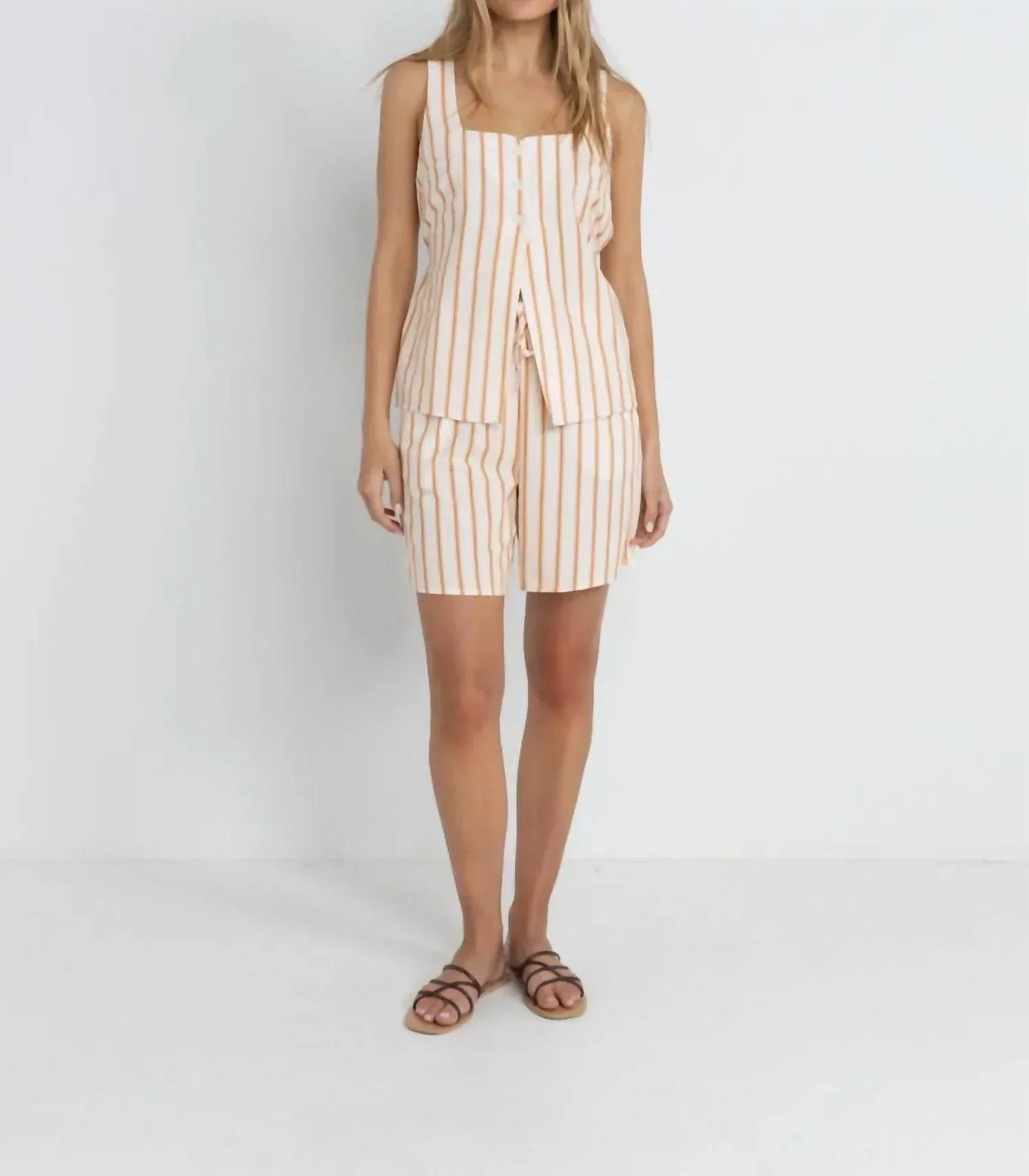 Rhythm. - Tide Stripe Longline Shorts - Rack Hunt