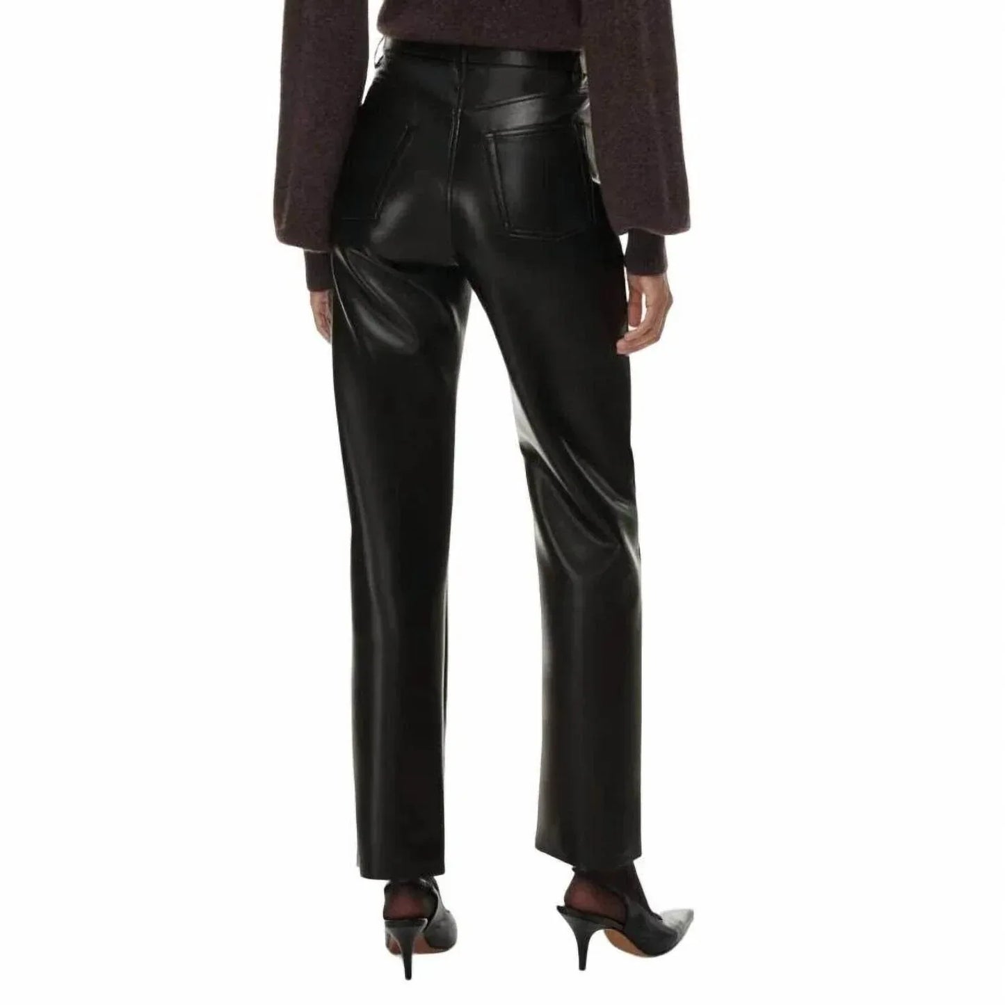 Aritzia Wilfred - Melina Vegan Leather Pants - Rack Hunt