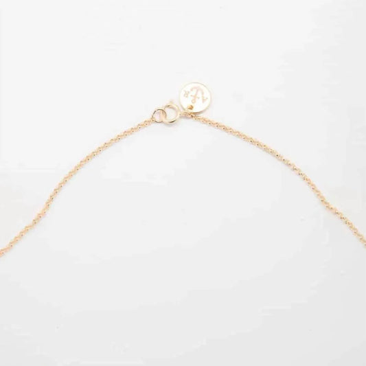 Admiral Row - Women's Pavé Crescent Moon Necklace - Rack Hunt