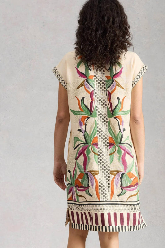 Jilly Linen Sleeveless Dress