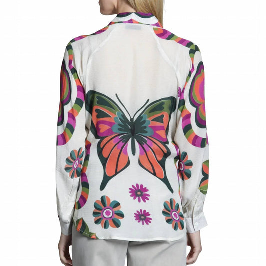 Half-plaket Pullover Blouse