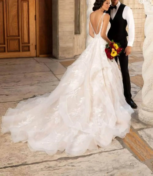 Kitty Chen Couture - Tara V-neck Ball Gown - Rack Hunt