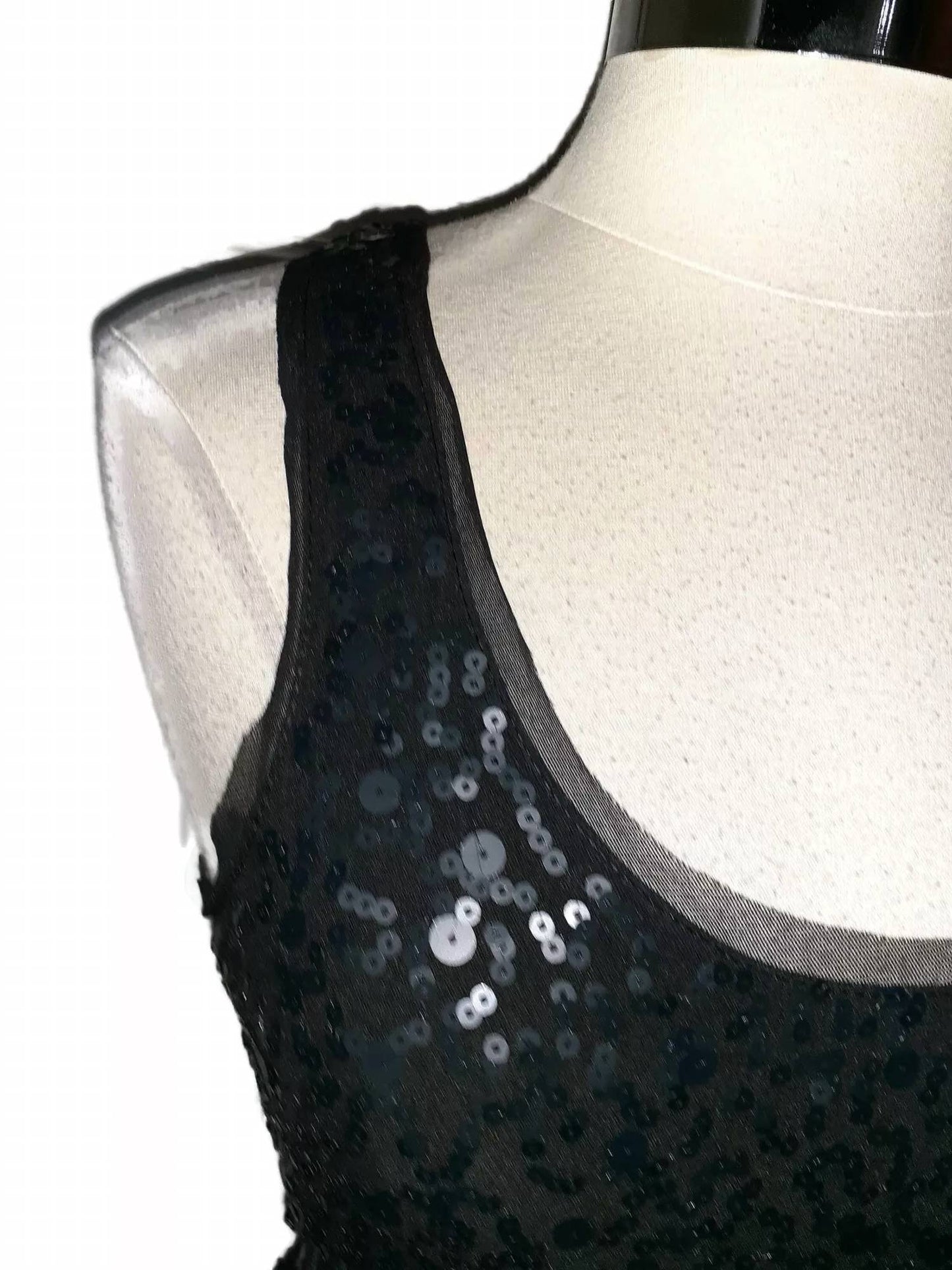 Women's Sequin Tank Sleeveless Bodycon Dress