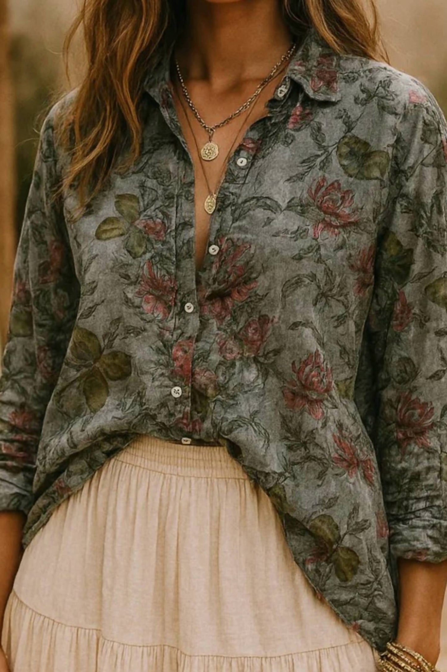 Rosewood Mirage Button-Down