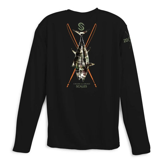 Scales - Men's Crank & Grind Performance Tee - Rack Hunt