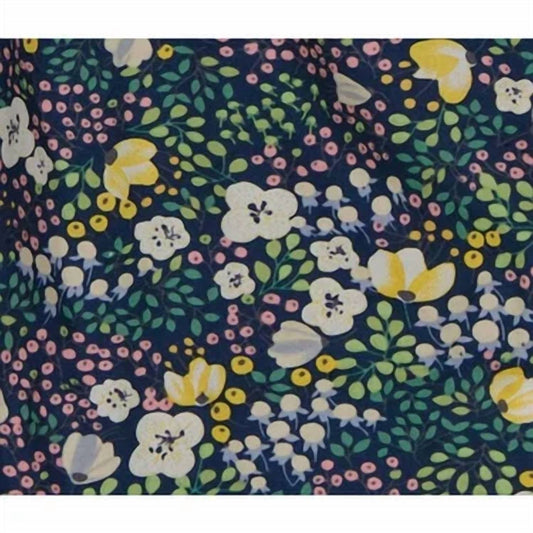 Girls Fall Meadow Poppy Dropwaist Dress