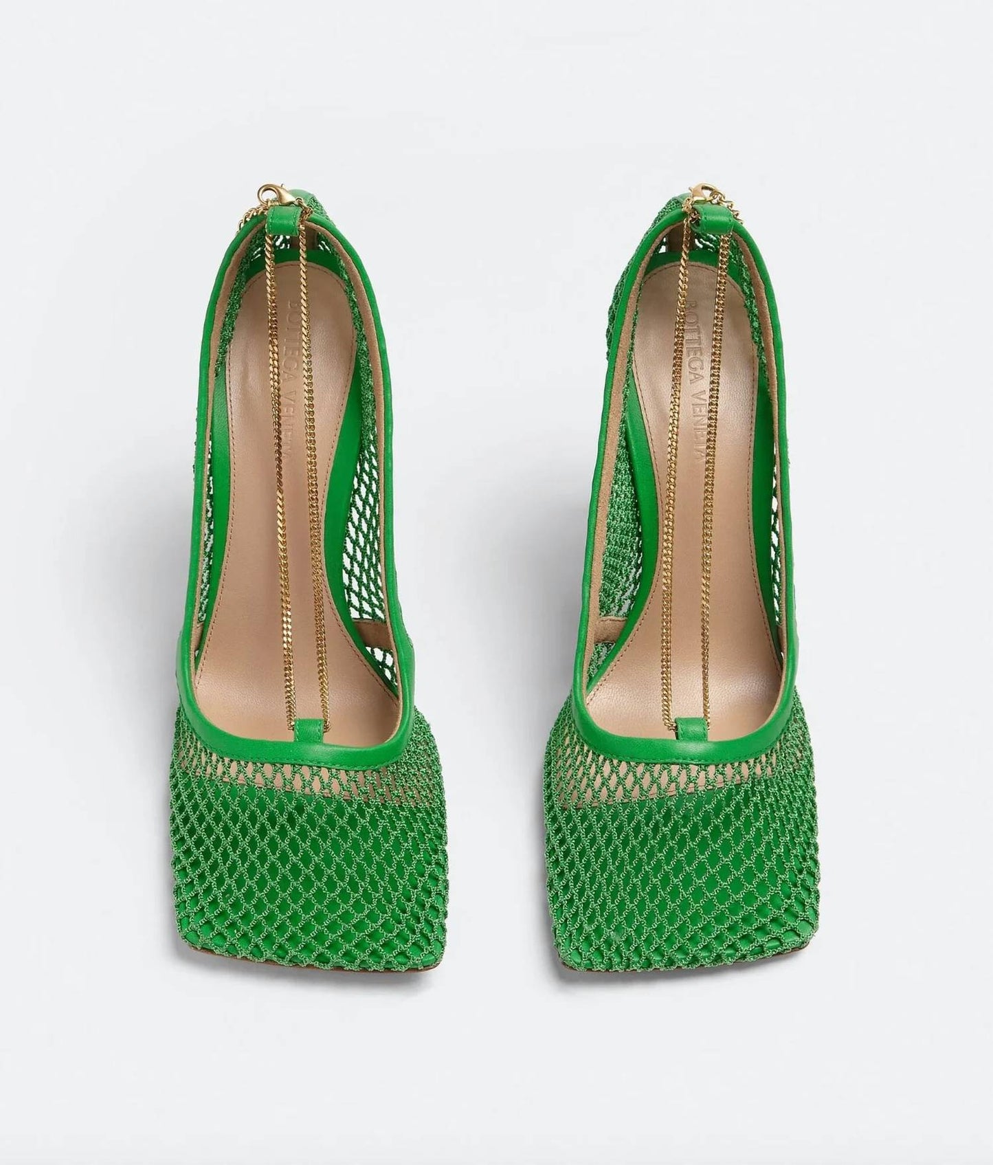 Women's Mesh Square-toe Pumps