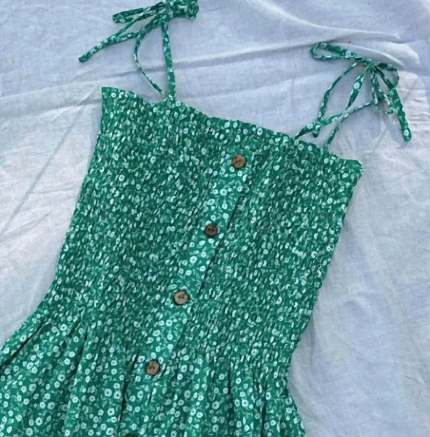 All the Wild Roses - Flower Print Sundress - Rack Hunt