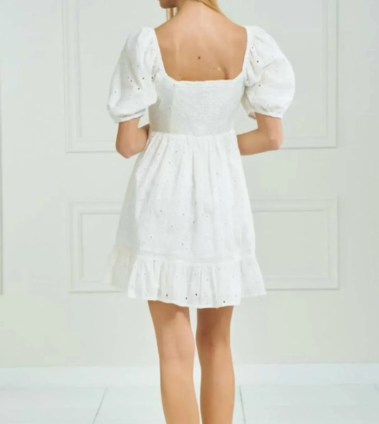 Azura - Mini Empire Waist Dress - Rack Hunt