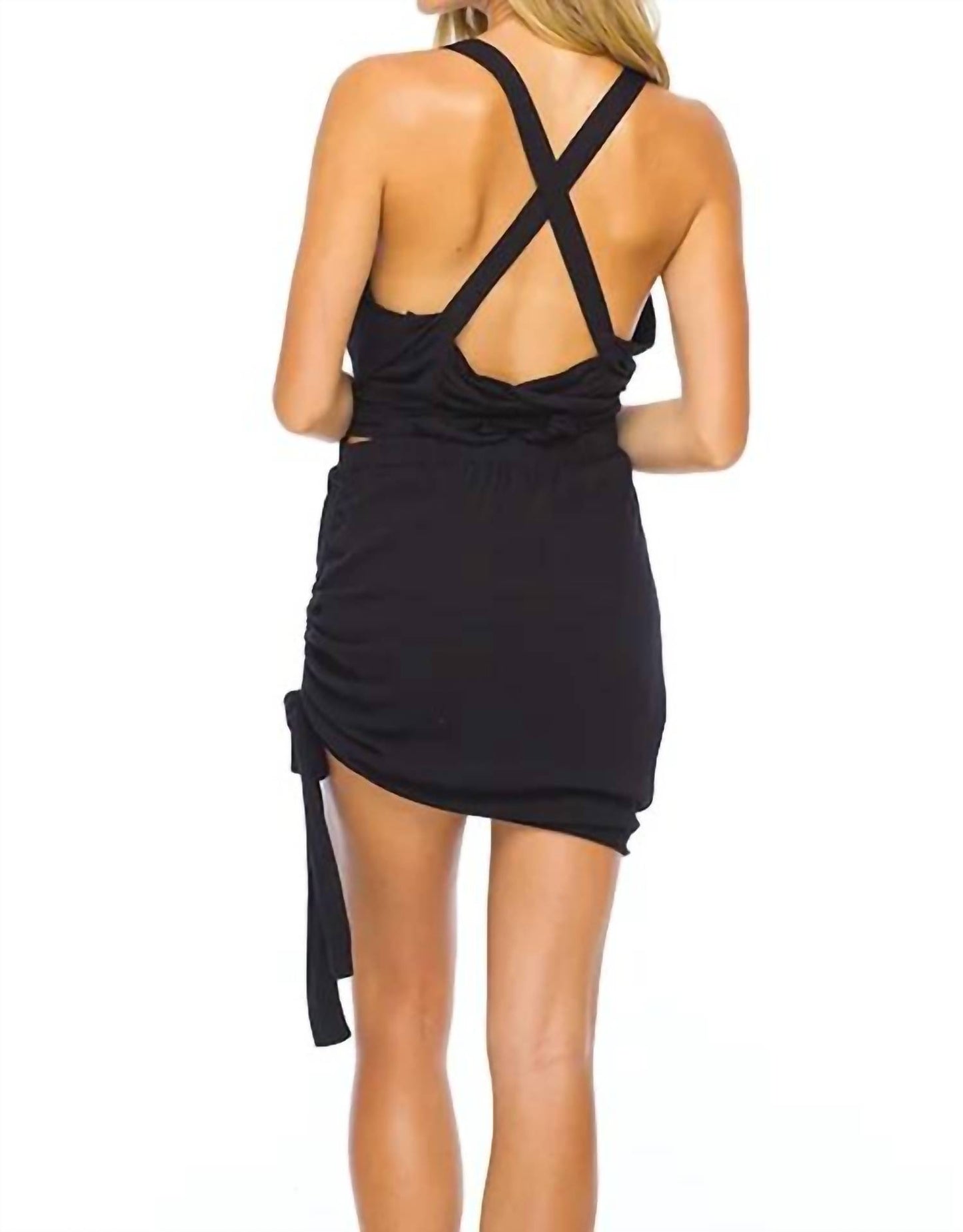 Playa Plunging Drape Cowl Top