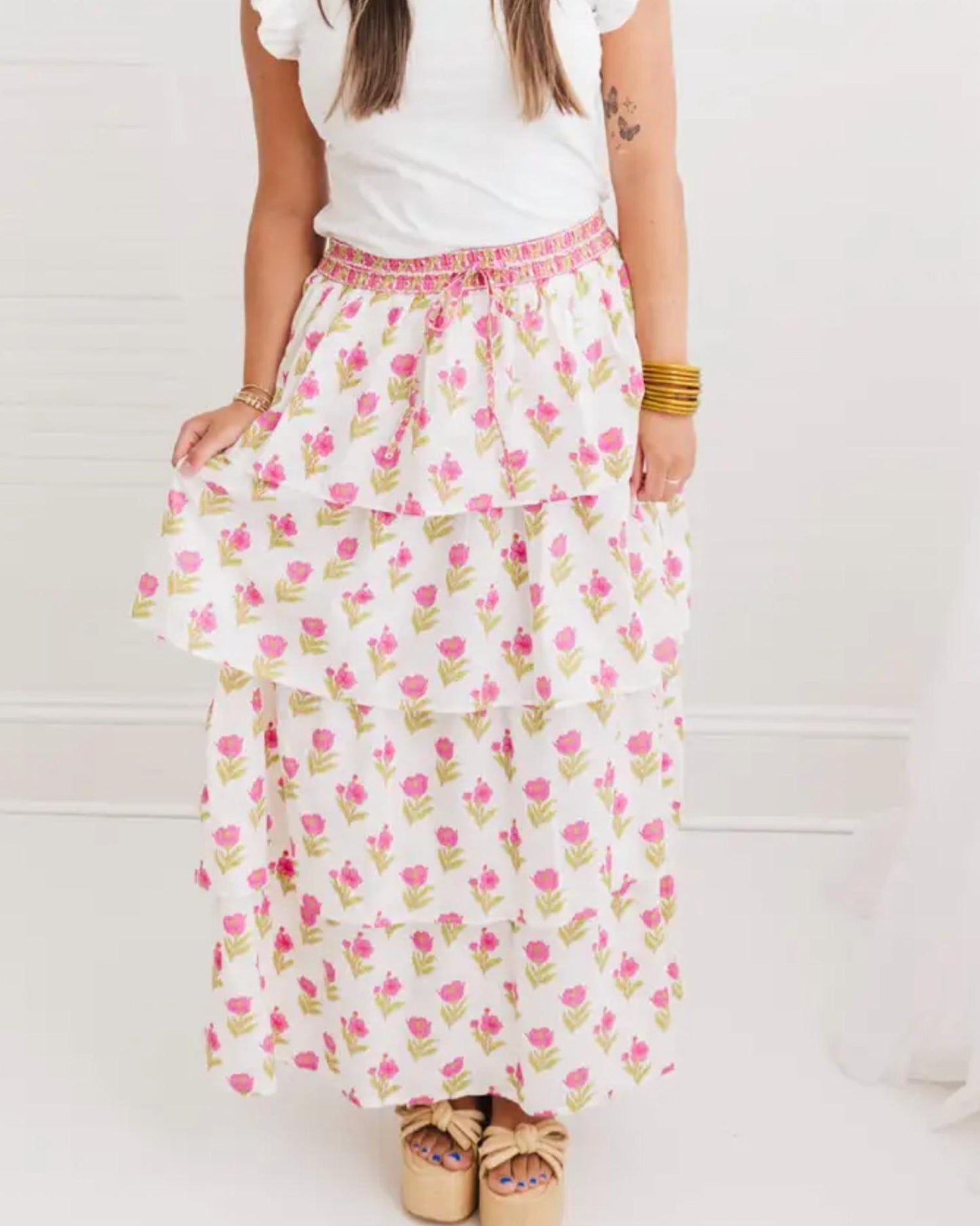 Cascade Maxi Skirt