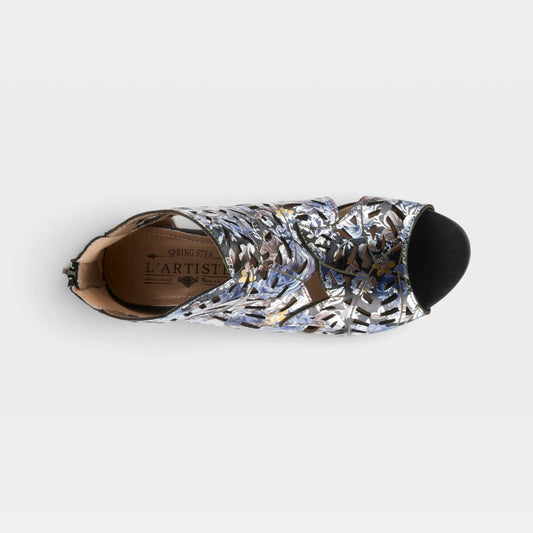 L'Artiste Women's Icon Met Sandals in Blue Multi - view 2