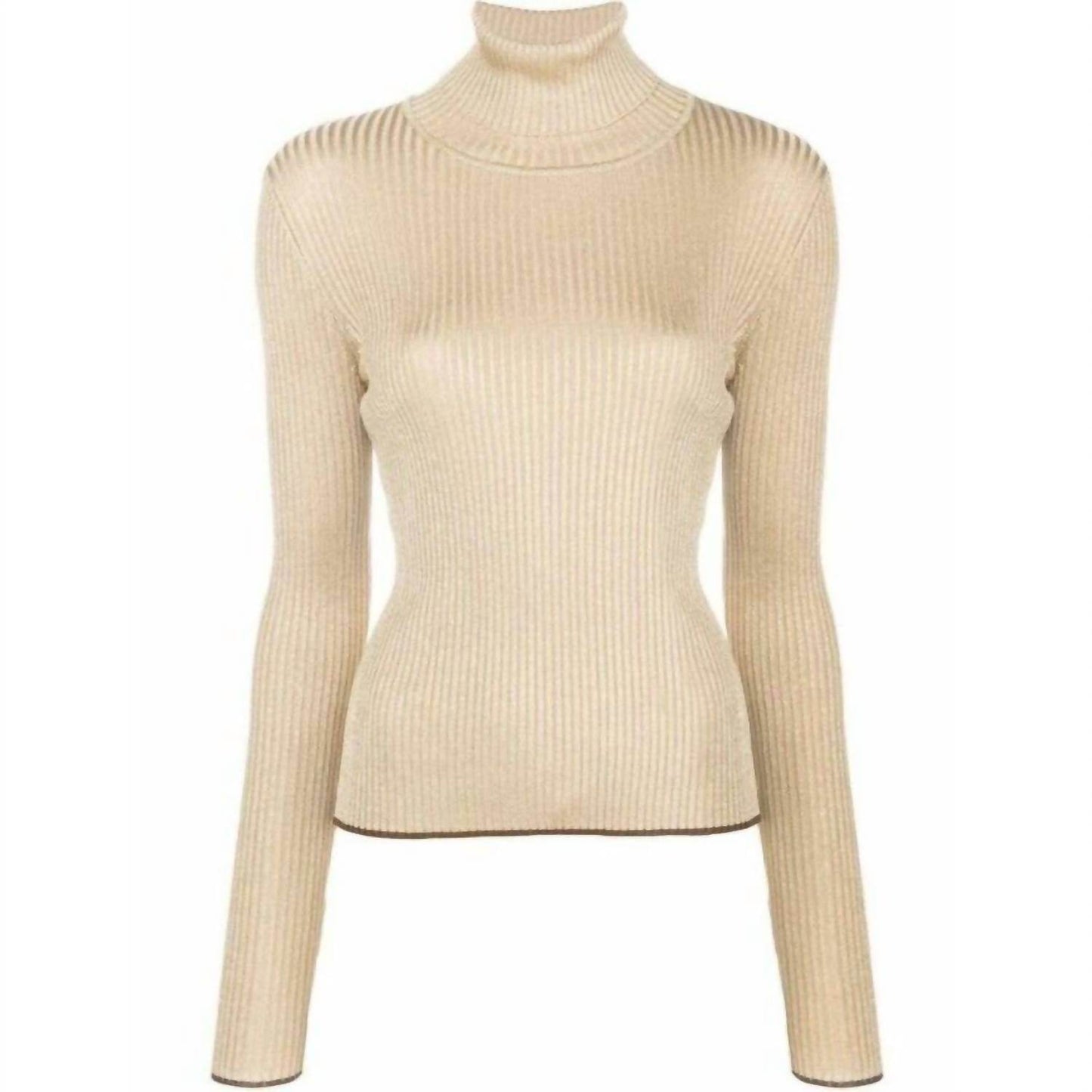 Marco De Vicenzo - Glitter Turtleneck Knit Sweater - Rack Hunt -