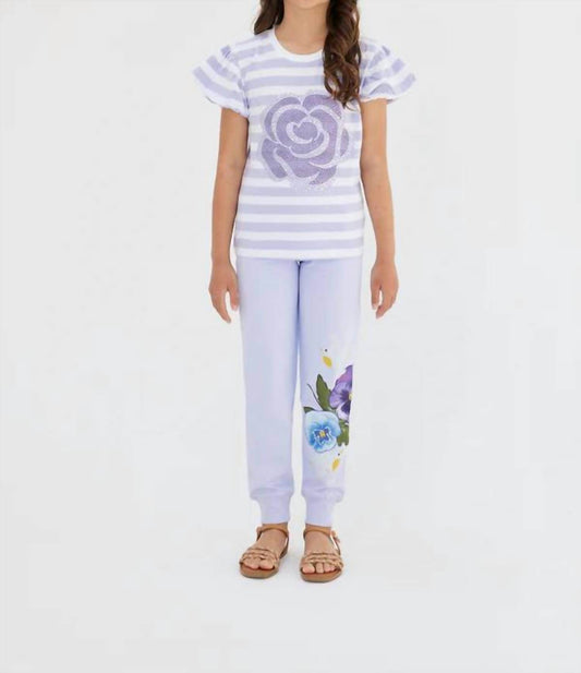 Sasha+Z - Sequins Rose Top - Rack Hunt -