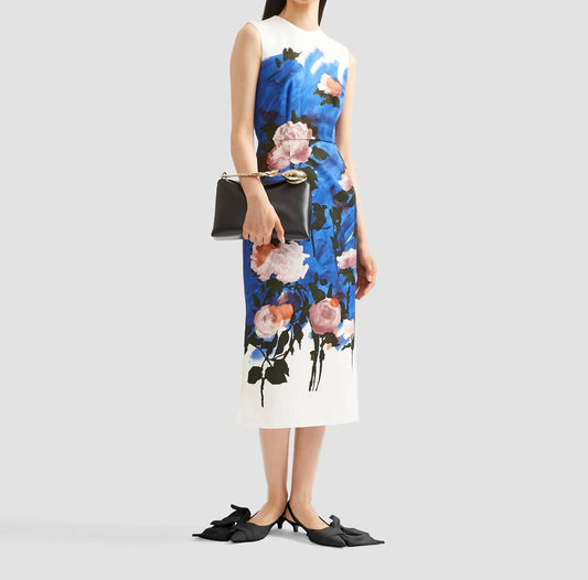 Sleeveless Pencil Midi Dress