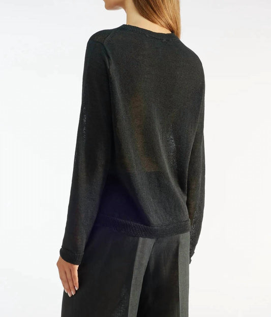 Linen Blend Sweater