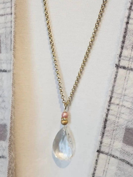 Women's Chandelier Crystal Necklace