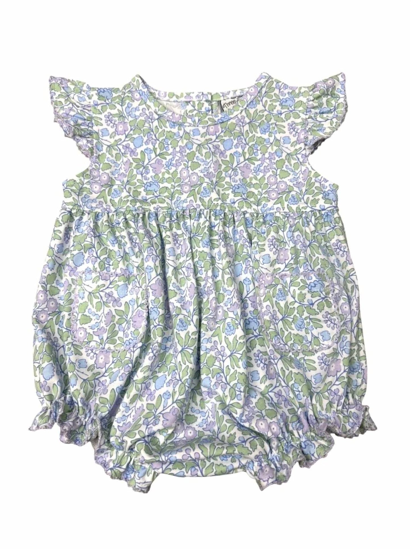 Girls Floral Bubble