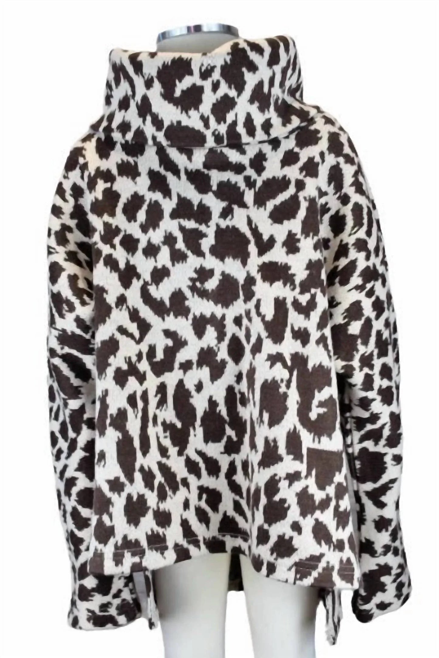 ML Kids - Girls' Jacquard Cowlneck Tunic Top - Rack Hunt