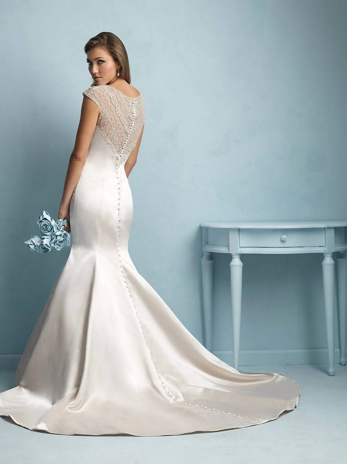 Fit And Flare Wedding Gown