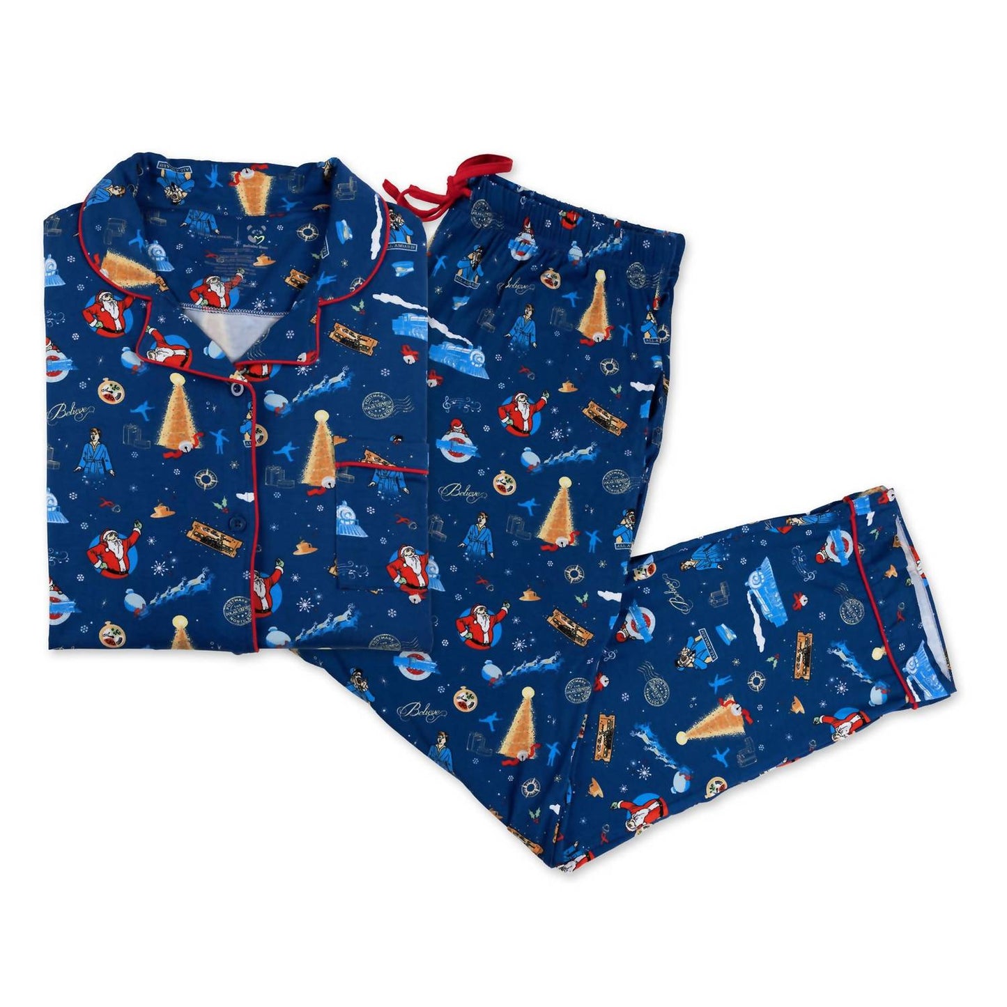 Men's The Polar Express Bamboo Pajama Set