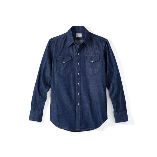 Denim Pearl Snap Shirt