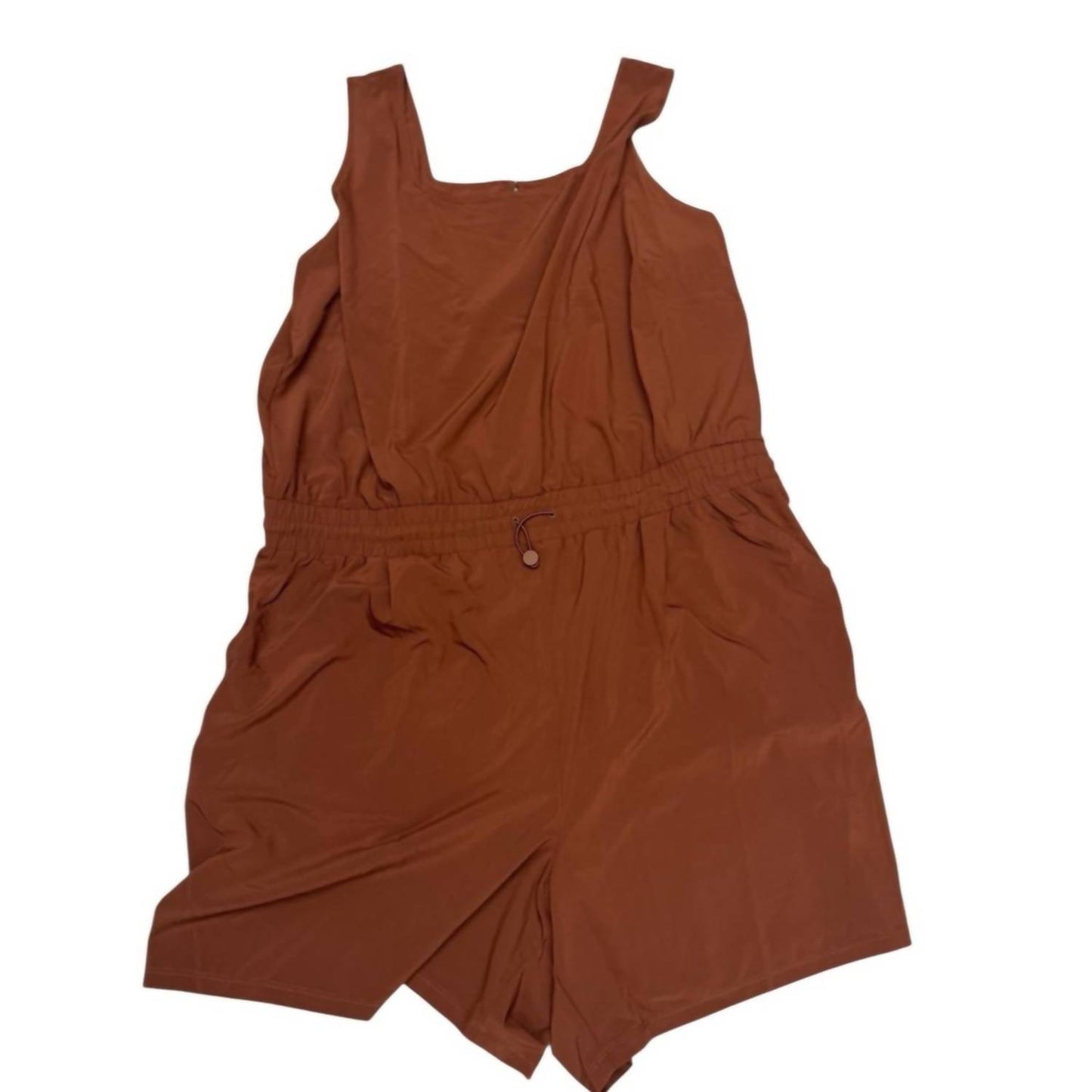 Solid Sleeveless Romper