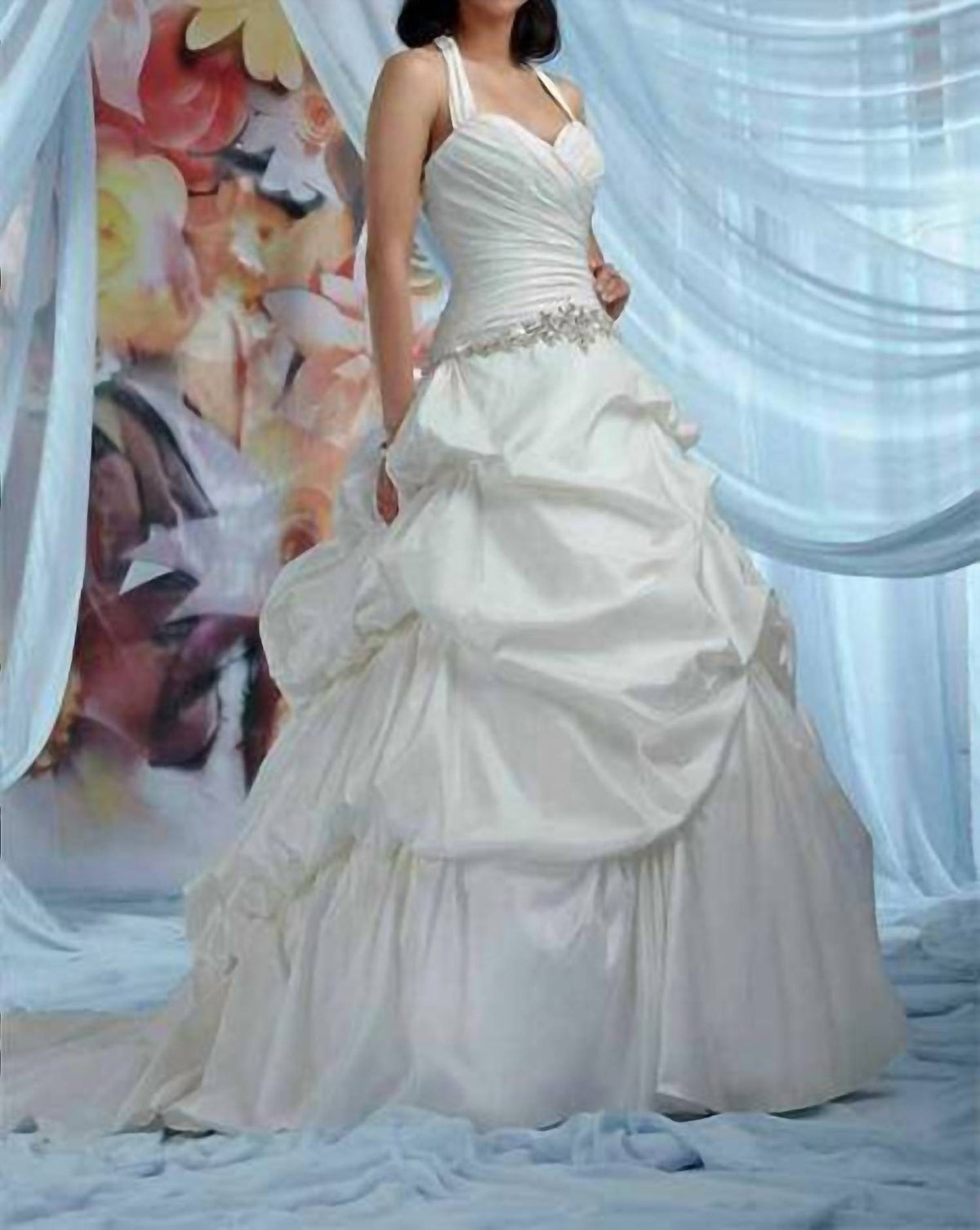 Ruched Ballgown Wedding Dress