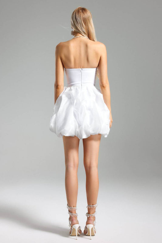 Bella Barnett - Janka Flower Mesh Mini Dress - Rack Hunt