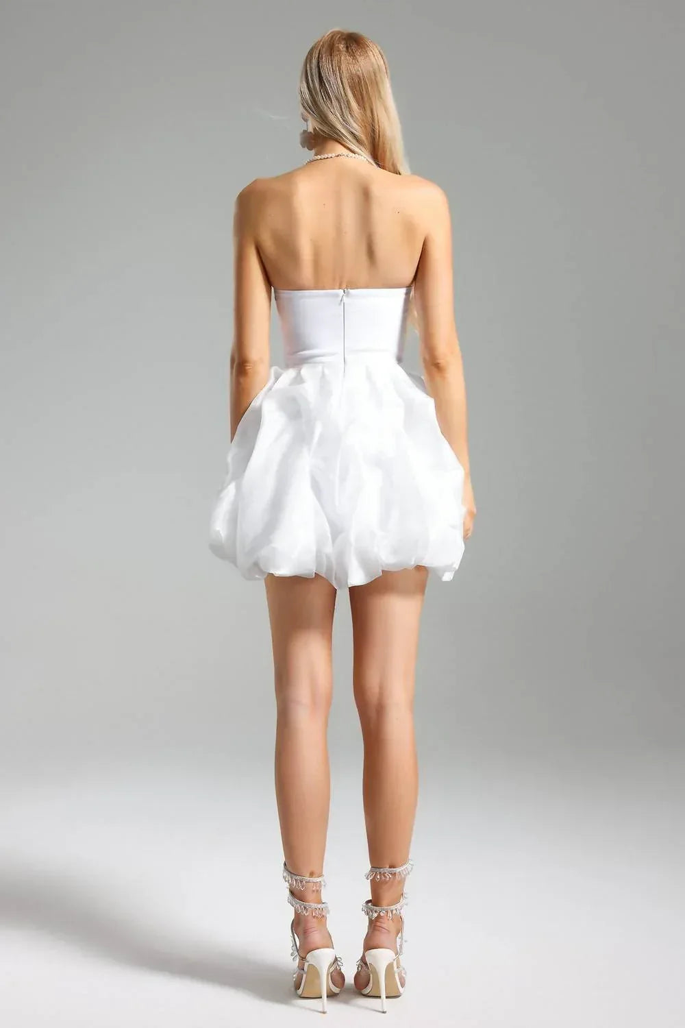 Bella Barnett - Janka Flower Mesh Mini Dress - Rack Hunt