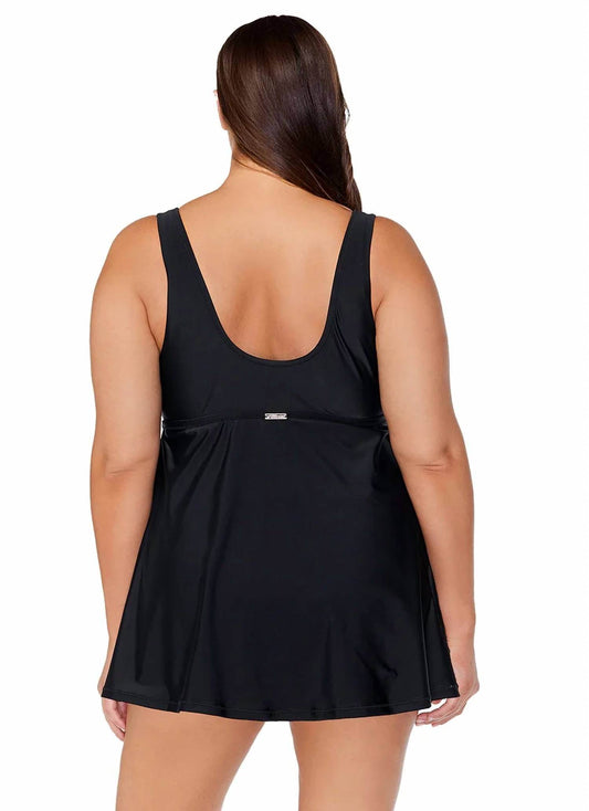 Raisins - Tranquilo Solid Lucia Swim Dress - Rack Hunt -