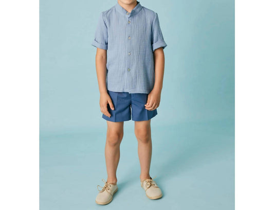 Kid's Cotton Blend Shorts Set