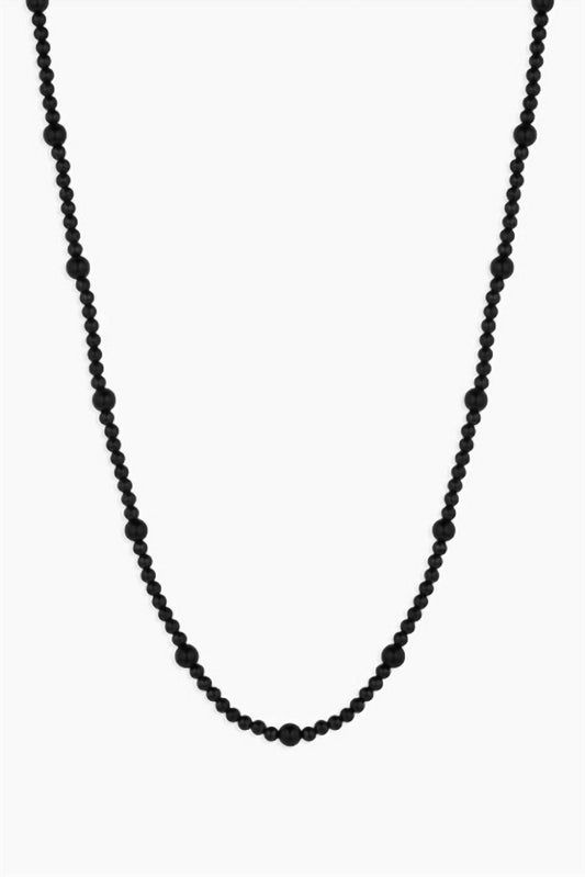 Women's Power Gemstone Long Beaded Necklace
