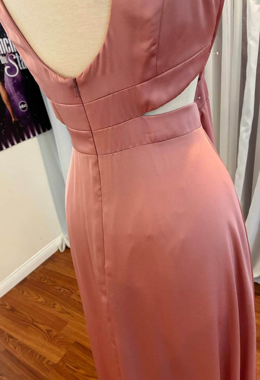 Dessy - Women's A-Line Maxi Dress - Rack Hunt -