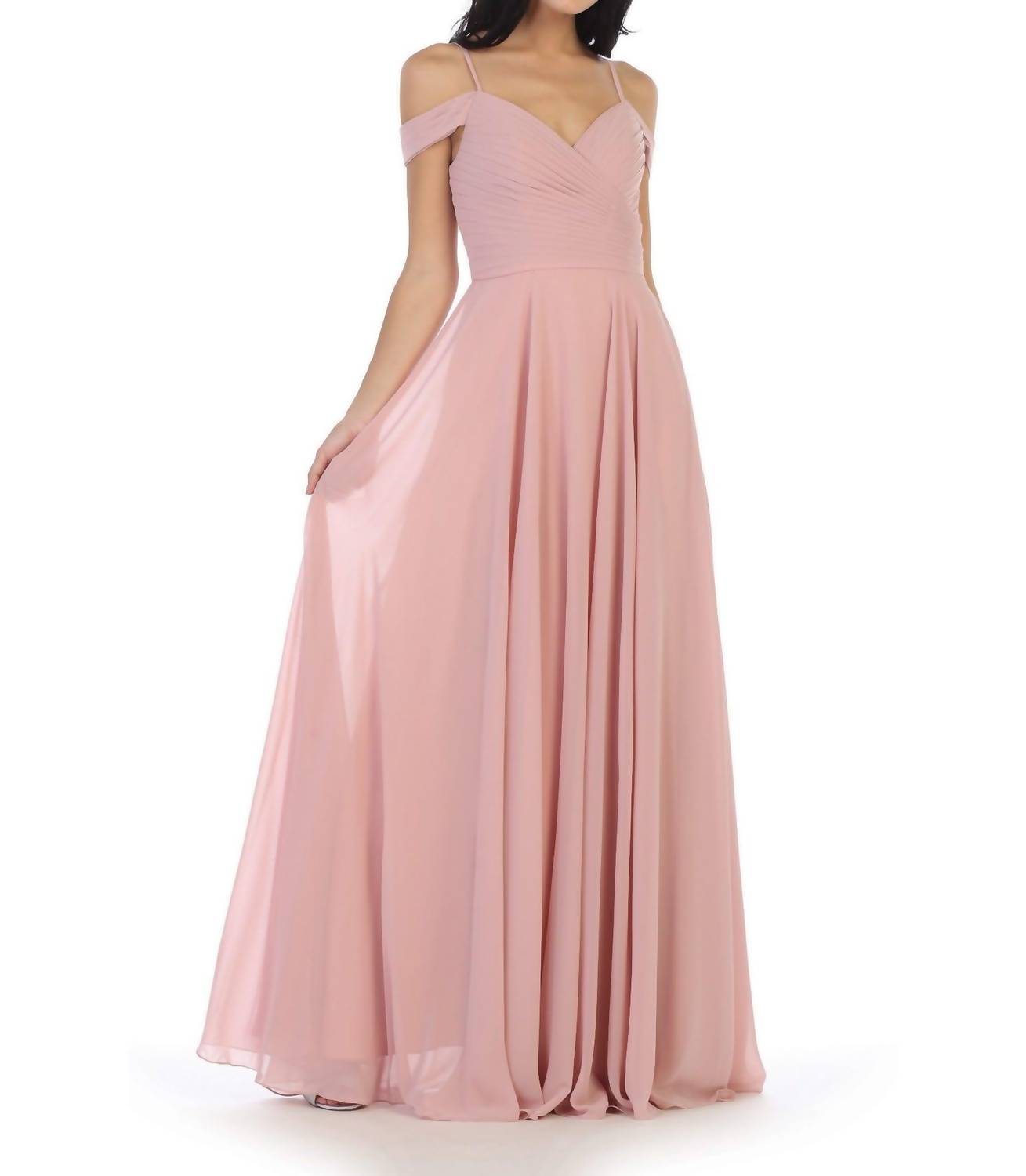 Off Shoulder Maxi Dress