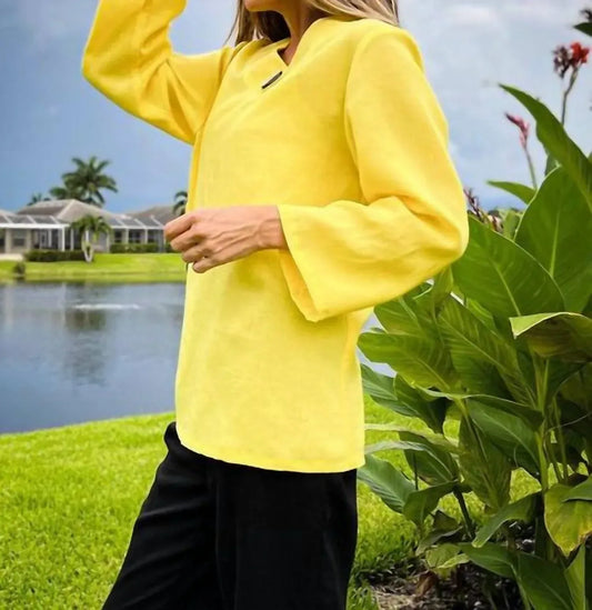 Fridaze - Georgia Linen Pullover Top - Rack Hunt