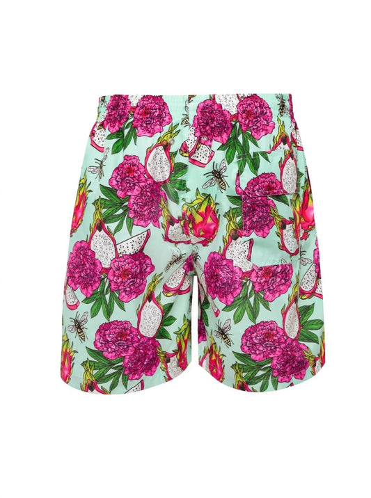 Lia Sahara - Men's Patterned Swim Shorts - Rack Hunt