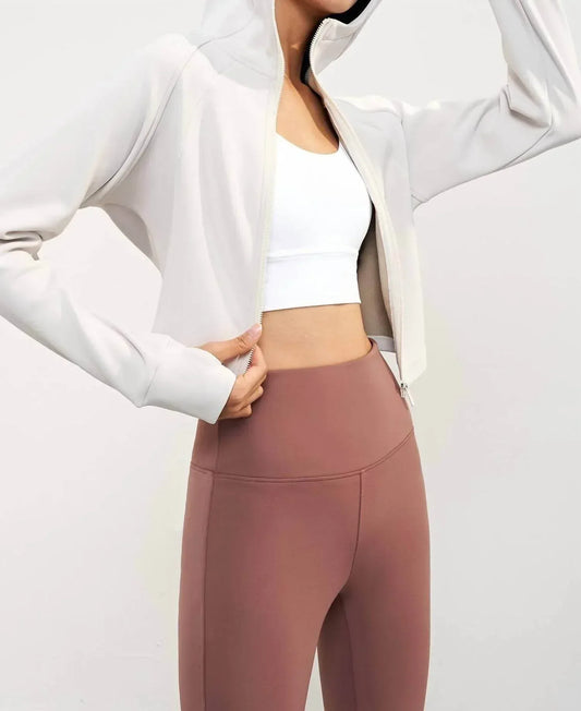 91thelabel - LuminaLuxe Fleece Active Jacket - Rack Hunt