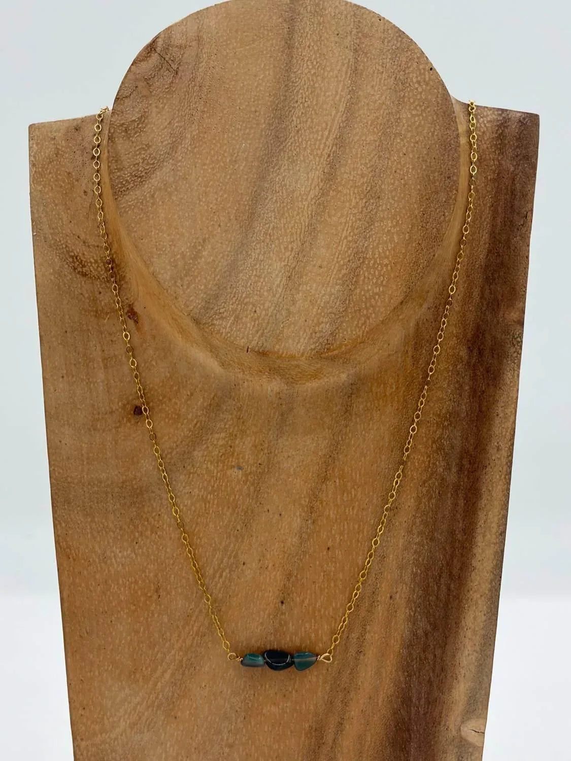 Blue Copper - Women's Opal Necklace - Rack Hunt