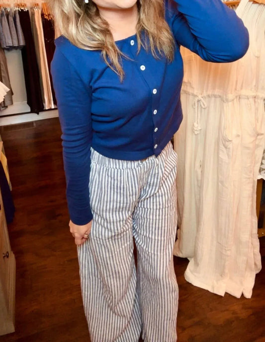 LA Relaxed - Women's Organic Ribbed Cardigan - Rack Hunt