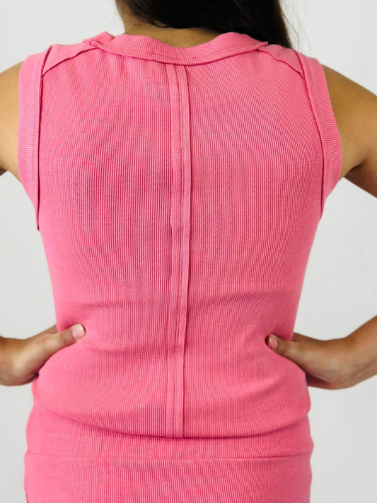 Tenly - Girl's Rayon Rib Tank - Rack Hunt -