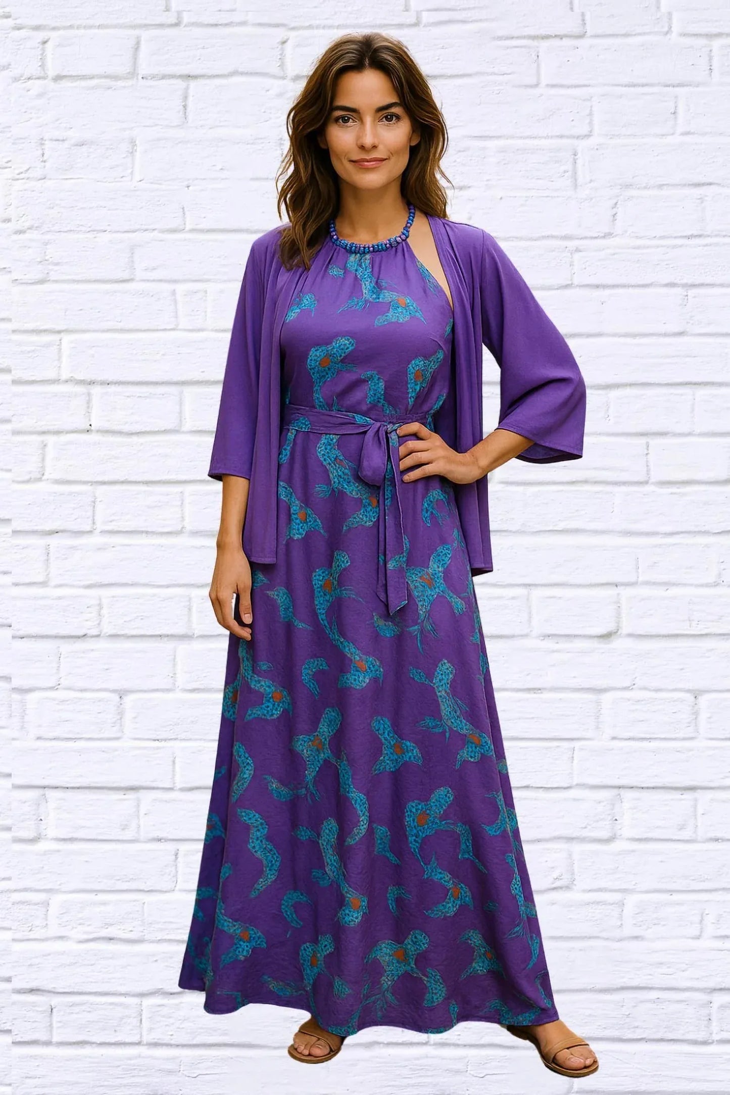 Diva USA - Sibella Maxi Chiffon Dress - Rack Hunt